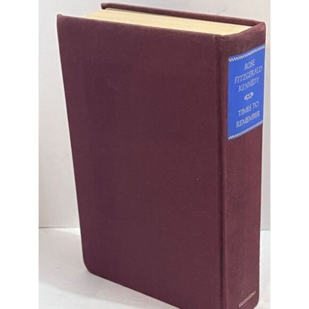 1974 ROSE FITZGERALD KENNEDY Times to Remember Hard Cover Book 1st Edition - Picture 2 of 9